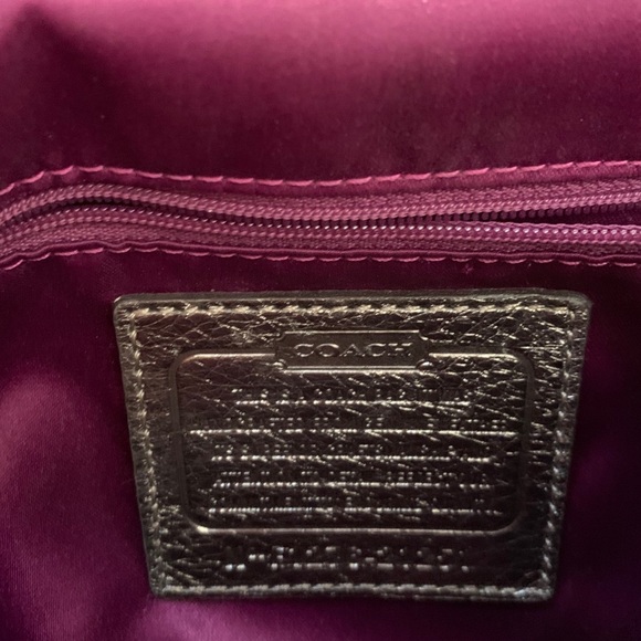 Coach crossbody and top handle antique gold - Picture 6 of 8